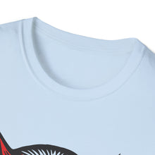 Load image into Gallery viewer, Red Devil on Unisex Softstyle T-Shirt - Print on Demand