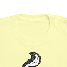 Load image into Gallery viewer, Skunk Toddler's Fine Jersey Tee - Toddler T-shirt - Kid Tees - Stinker Skunk Tee - Print on Demand