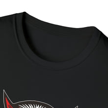 Load image into Gallery viewer, Red Devil on Unisex Softstyle T-Shirt - Print on Demand