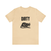 Load image into Gallery viewer, Dirty Rat Linocut Graphic Unisex Jersey Short Sleeve Tee
