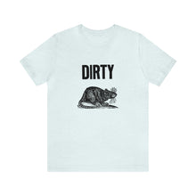 Load image into Gallery viewer, Dirty Rat Linocut Graphic Unisex Jersey Short Sleeve Tee