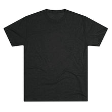 Load image into Gallery viewer, Perched Raven Linocut Graphic T-shirt - Bird T-shirt - Unisex Tri-Blend Tee - Bird Art T-shirt - Crow T-shirt