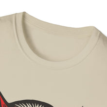 Load image into Gallery viewer, Red Devil on Unisex Softstyle T-Shirt - Print on Demand