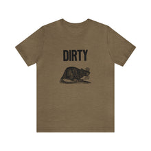 Load image into Gallery viewer, Dirty Rat Linocut Graphic Unisex Jersey Short Sleeve Tee