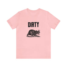 Load image into Gallery viewer, Dirty Rat Linocut Graphic Unisex Jersey Short Sleeve Tee