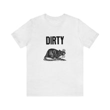 Load image into Gallery viewer, Dirty Rat Linocut Graphic Unisex Jersey Short Sleeve Tee
