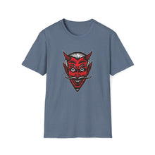 Load image into Gallery viewer, Red Devil on Unisex Softstyle T-Shirt - Print on Demand