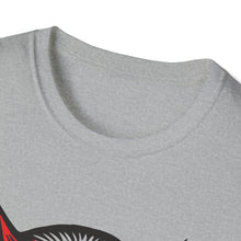 Load image into Gallery viewer, Red Devil on Unisex Softstyle T-Shirt - Print on Demand