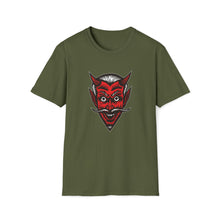 Load image into Gallery viewer, Red Devil on Unisex Softstyle T-Shirt - Print on Demand