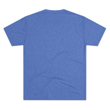 Load image into Gallery viewer, Perched Raven Linocut Graphic T-shirt - Bird T-shirt - Unisex Tri-Blend Tee - Bird Art T-shirt - Crow T-shirt