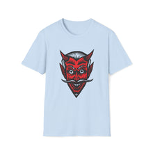 Load image into Gallery viewer, Red Devil on Unisex Softstyle T-Shirt - Print on Demand