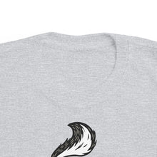 Load image into Gallery viewer, Skunk Toddler's Fine Jersey Tee - Toddler T-shirt - Kid Tees - Stinker Skunk Tee - Print on Demand