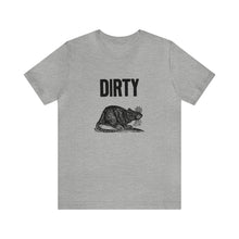 Load image into Gallery viewer, Dirty Rat Linocut Graphic Unisex Jersey Short Sleeve Tee