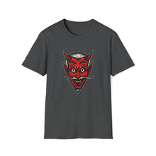 Load image into Gallery viewer, Red Devil on Unisex Softstyle T-Shirt - Print on Demand
