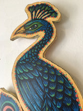 Load image into Gallery viewer, Wall Art Home Decor - Mixed Media Cutout Peacock