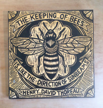 Load image into Gallery viewer, Bee Wall Art - Cutout