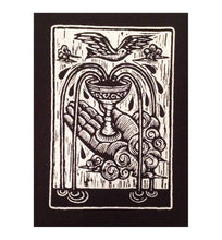 Load image into Gallery viewer, Patch - Tarot Card Sew On Patch - Ace of Cups Tarot Card Patch - Small Jacket Patch - Punk Patch - Jacket Patches - Sew On Patches