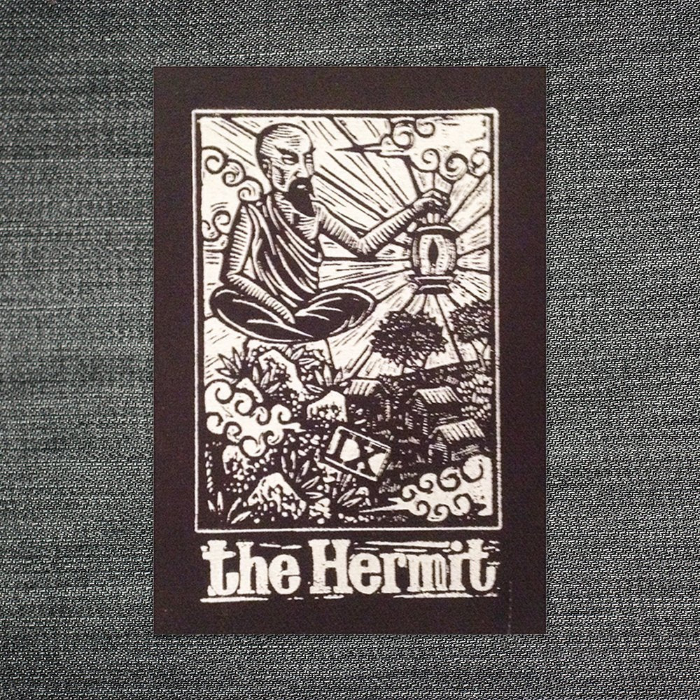 Sew On Patches for Jackets - The Hermit Tarot Sew On Punk Patch - Occu –  Horse & Hare