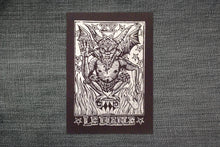 Load image into Gallery viewer, Punk Patch - Devil Tarot Patch - Sew On Patch - Jacket Patch - Patches - Occult Patch - Metal Patch - Goth Patch - Satanic Patch
