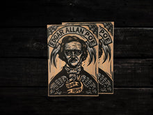 Load image into Gallery viewer, Edgar Allan Poe Letterpress Postcard