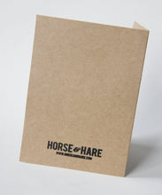 Load image into Gallery viewer, Hand Printed Linocut Owl Blank Greeting Cards on Recycled Brown Kraft Paper - Owl Note Card Set - Sets of Five Greeting Cards - Animal Cards