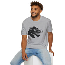 Load image into Gallery viewer, Black Panther Linocut Graphic Unisex Softstyle T-Shirt