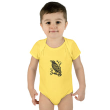 Load image into Gallery viewer, Little Raven Infant Baby Rib Bodysuit