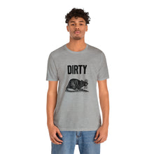 Load image into Gallery viewer, Dirty Rat Linocut Graphic Unisex Jersey Short Sleeve Tee