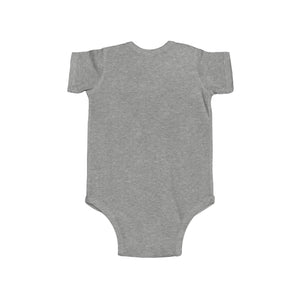 Little Raven Baby Onesie - Bird Linocut Baby Bodysuit - Infant Fine Jersey Bodysuit