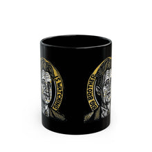 Load image into Gallery viewer, George Orwell Big Brother - 11 oz Black Coffee Mug - Gift for Boss, Teacher, Writer, or fans of Dystopian Novels