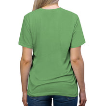 Load image into Gallery viewer, Campfire T-shirt - Outdoors T-shirt - Camping T-shirt - Forest T-shirt - Stars and Moon T-shirt - Wilderness T-shirt - Unisex Triblend Tee
