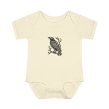 Load image into Gallery viewer, Little Raven Infant Baby Rib Bodysuit