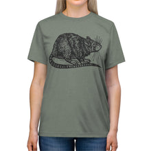 Load image into Gallery viewer, Giant Rat T-shirt - Rat T-shirt - Unisex T-shirt - Rat Graphic Tee - Rat Gift - Rat Lover Gift