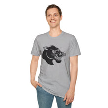 Load image into Gallery viewer, Black Panther Linocut Graphic Unisex Softstyle T-Shirt