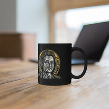 Load image into Gallery viewer, George Orwell Big Brother - 11 oz Black Coffee Mug - Gift for Boss, Teacher, Writer, or fans of Dystopian Novels