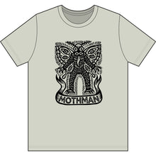 Load image into Gallery viewer, Mothman Unisex Heather CVC Short Sleeve Tee - Print on Demand Direct to Garment T-shirt