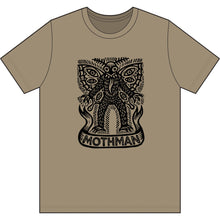 Load image into Gallery viewer, Mothman Unisex Heather CVC Short Sleeve Tee - Print on Demand Direct to Garment T-shirt