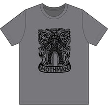 Load image into Gallery viewer, Mothman Unisex Heather CVC Short Sleeve Tee - Print on Demand Direct to Garment T-shirt