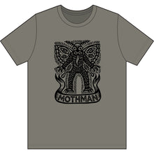 Load image into Gallery viewer, Mothman Unisex Heather CVC Short Sleeve Tee - Print on Demand Direct to Garment T-shirt