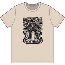Load image into Gallery viewer, Mothman Unisex Heather CVC Short Sleeve Tee - Print on Demand Direct to Garment T-shirt