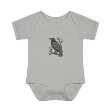 Load image into Gallery viewer, Little Raven Infant Baby Rib Bodysuit