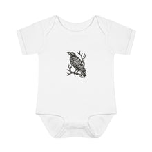 Load image into Gallery viewer, Little Raven Infant Baby Rib Bodysuit