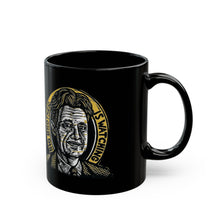 Load image into Gallery viewer, George Orwell Big Brother - 11 oz Black Coffee Mug - Gift for Boss, Teacher, Writer, or fans of Dystopian Novels