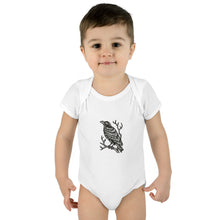 Load image into Gallery viewer, Little Raven Infant Baby Rib Bodysuit