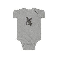 Load image into Gallery viewer, Little Raven Baby Fine Jersey Bodysuit