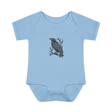 Load image into Gallery viewer, Little Raven Infant Baby Rib Bodysuit