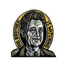 Load image into Gallery viewer, George Orwell Kiss-Cut Stickers for Computer, Car, or Waterbottle - Waterproof Sticker - Author Stickers