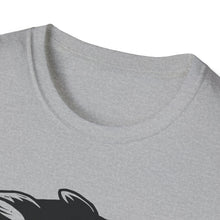 Load image into Gallery viewer, Black Panther Linocut Graphic Unisex Softstyle T-Shirt