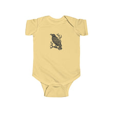 Load image into Gallery viewer, Little Raven Baby Fine Jersey Bodysuit