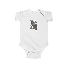 Load image into Gallery viewer, Little Raven Baby Fine Jersey Bodysuit
